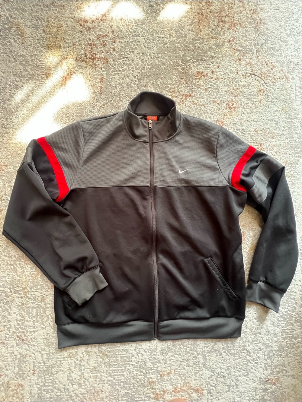 Nike The Athletic Dept. Track Jacket Men’s XL Black Red 362895-010